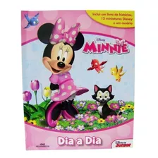 Livro Com 10 Miniaturas - Disney Dia A Dia Da Minnie