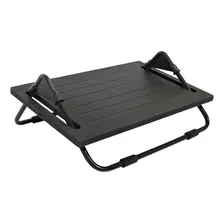 Apoio Ergonômico Para Os Pés Apoio-mdf 15kg Abs Preto