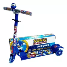 Patinete De Criança Sonic 3 Rodas