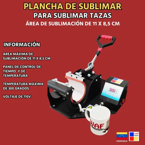 Primera imagen para búsqueda de plancha para sublimar
