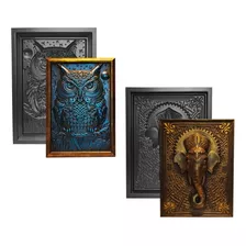  Kit 2 Formas Para Decoração Coruja E Elefante