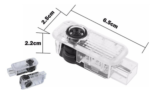 Luz Led Cortesia Proyector Para Puertas Audi Par Audi Tt Tts Foto 4