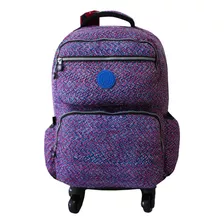 Mochila Feminina Juvenil Rodinha 360 Removivel Notebook 