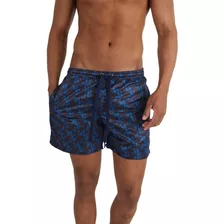 Short De Baño Hombre Estampado Y Talle Especial Premium