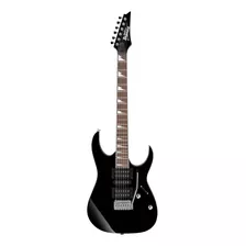 Guitarra Elétrica Ibanez Rg Gio Grg170dx De Choupo Black Night Com Diapasão De Amaranto