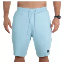 Bermuda Masculina New York Shorts Academia Calção Treino 