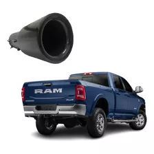 Ponteira Escapamento Inox Preta Ram 2500 Laramie 2020