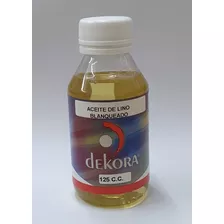 Aceite De Lino Blanqueado X 125cc Dekora