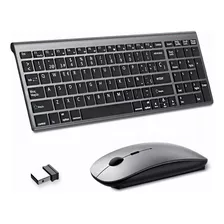 Kit Teclado Y Mouse Inalambrico Español Portátil Por Laptop