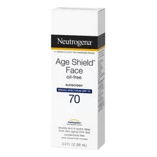 Protector Solar Neutrogena Oil-free Fps 70 Age Shield Face En Crema 1 Unidad