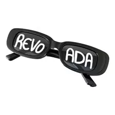 Óculos Preto Retro Vintage Hype Tiktok Personalizado