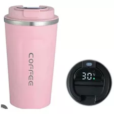 Vaso Cafe Termico Acero Inox Con Sensor De Temperatura