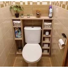 Organizador Para Baño Madera