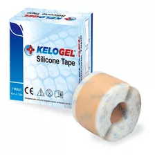 Silicone Tape Kelogel Médico Hospitalar 4cmx1,5m Rolo