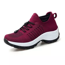 Zapatillas De Tenis Ligeras Y Transpirables Para Mujer