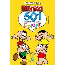 Livro 501 Desenhos Da Turma Da Mônica