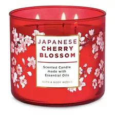 Bath & Body Works Japanese Cherry Blossom Vela Aromática