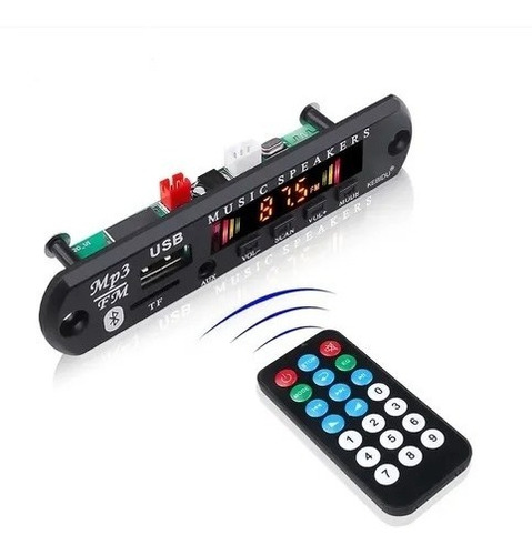 Modulo Reproductor De Audio Bluetooth Micro Sd Usb Mp3