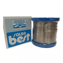 Estanho Solda Best 500gr 60x40 1.0mm Rolo Carretel Azul