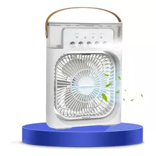 Ventilador Umidifcador Ar Condicionado De Mesa Led Usa Gelo