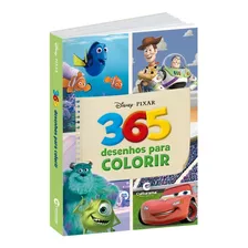 Livro Para Colorir Infantil Com 365 Desenhos Disney Pixar