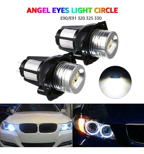 Bombilla Led 10w Angel Eyes Para Bmw E90 E91 3 Serie 325i Foto 2