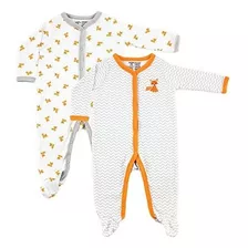Luvable Friends Baby Cotton Snap Sleep And Play, Paquete