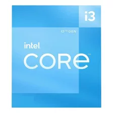 Procesador Gamer Intel Core I3-12100 Bx8071512100 De 4 Núcleos Y 4.3ghz De Frecuencia Con Gráfica Integrada