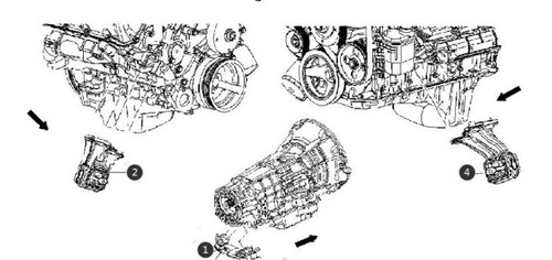 Soporte Transmision Jeep Commander 3.7l V6 06-10 Foto 2