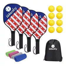 Wavsky Paletas De Pickleball Juego De 4 Palas De Picklebal