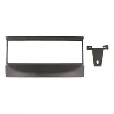 Moldura 1 Din Rádio Painel Para Honda Fit Cor Preto Fosco