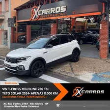 Vw T-cross Highline 250 Tsi Automática 2024- Teto Solar 8