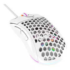 Mouse Gamer De Juego Vsg Aquila Air Blanco Brillante