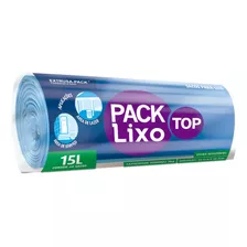 Saco Para Lixo Azul 15l Pack Lixo Top 60 Unidades