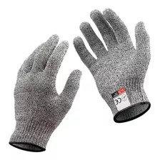 2 Guantes Anti Corte Seguridad Protección Cocina Trabajo N 5