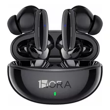 Audífonos In-ear Inalámbricos 1hora Aut205 Negro Auriculares Inalambricos Bluetooth 5.3 Con Microfono