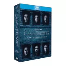 Blu-ray Box Game Of Thrones 6ª Temporada - Orig. & Lacrado