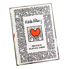 Cartas Keith Haring Luxury Play Cards Naipes Arte Pop Love Color Del Reverso Blanco