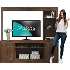 Rack Modular Para Tv Aparador Mueble Alto Mulata