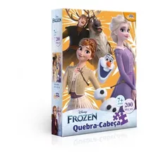 Quebra Cabeça Frozen 200 Peças Toyster