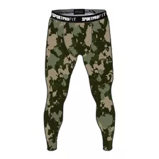 Leg Masculina Estampada Exército De Treino Academia Legging