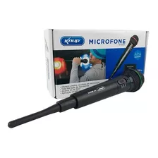 Microfone Sem Fio Knup Kp-m0005 Preto Hi-fi