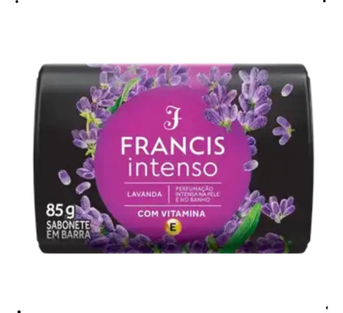 Kit 12 Sabonete Francis Intenso Barra Lavanda 85g