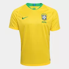 Kit Camisa + Calção Seleção Brasileira 2018 - Copa Do Mundo 