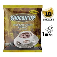 Chocon´up Pó P/chocolate Quente Caixa C/10 Pacotes De 200 Gr