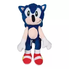 Mochila Peluche De Sonic The Hedgehog Para Niños