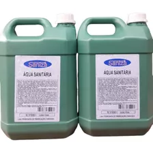 Água Sanitária Saniza Kit Com 2 Galoes (10 Litros)