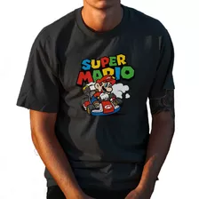 Camiseta Super Mario Kart Qualidade Incrível Aproveitem!!!!!