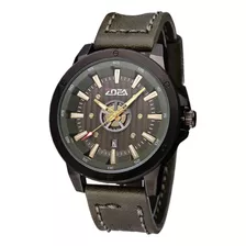 Reloj De Cuero Zoea Casual Impermeable Original Ez8056