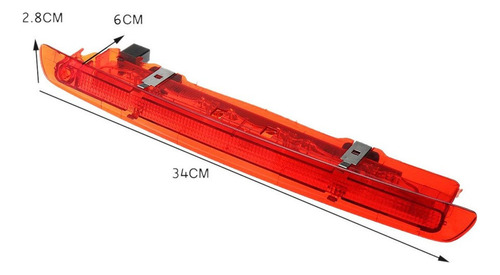 Luz De Freno Alta Llev La Luz Trasera Para Nissan Qashqai 2 Foto 4